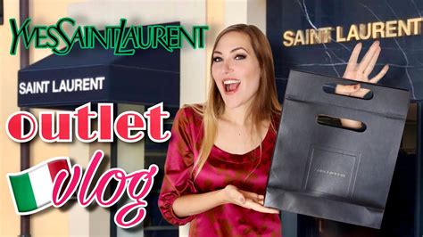 ysl showroom milano|Follow me around the YSL Outlet .